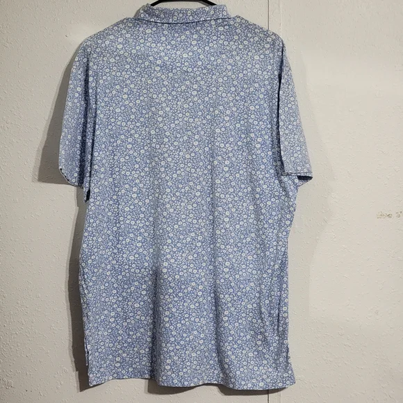 Ralph Lauren Classic Old Money Polo Golf Shirt Men’s Large Floral Design - Picture 2 of 4